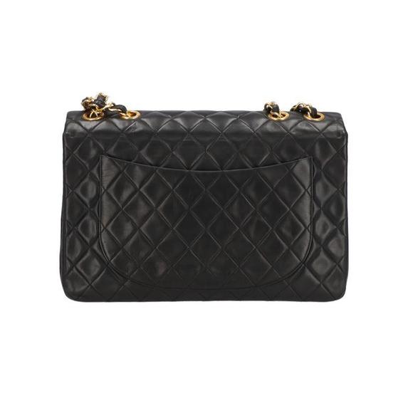 Chanel Black Matelasse Bag Shoulder Chain Big - Picture 1 of 11